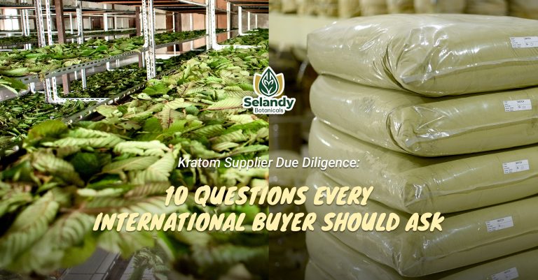 Kratom Supplier Due Diligence: 10 Questions Every International Buyer Should Ask